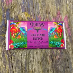 High Plains Tripper Chocolate Bar 4 Grams Pure/100% Psilocybin
