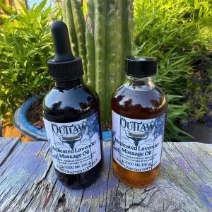 Outlaw Medicated Lavender Massage Oil
