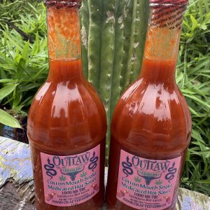 Cotton Mouth Snake Medicated Louisiana Hot Sauce, 1000 MG THC