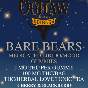 Bare Bears - Mood Gummies 100 MG Gummies Total, 5 MG/gummy