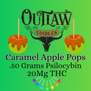 Caramel Apple Dos Pops 80 MG THC / 2 Grams Psilocybin